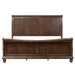 King Sleigh Bed, Dresser & Mirror, Night Stand - Image 4