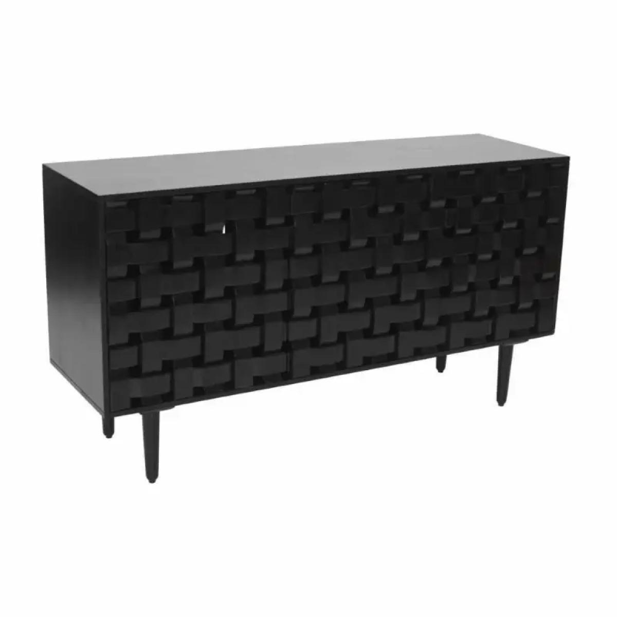 Trent Woven Front Accent Cabinet 60" - Image 2