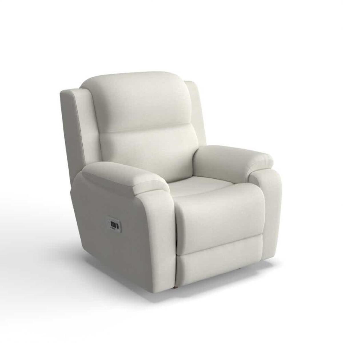 Dorian Power Rocking Recliner W/ Headrest & Lumbar - Image 3