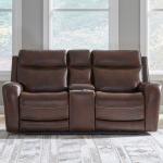 Blair Loveseat w/Console P2 & ZG - Cognac