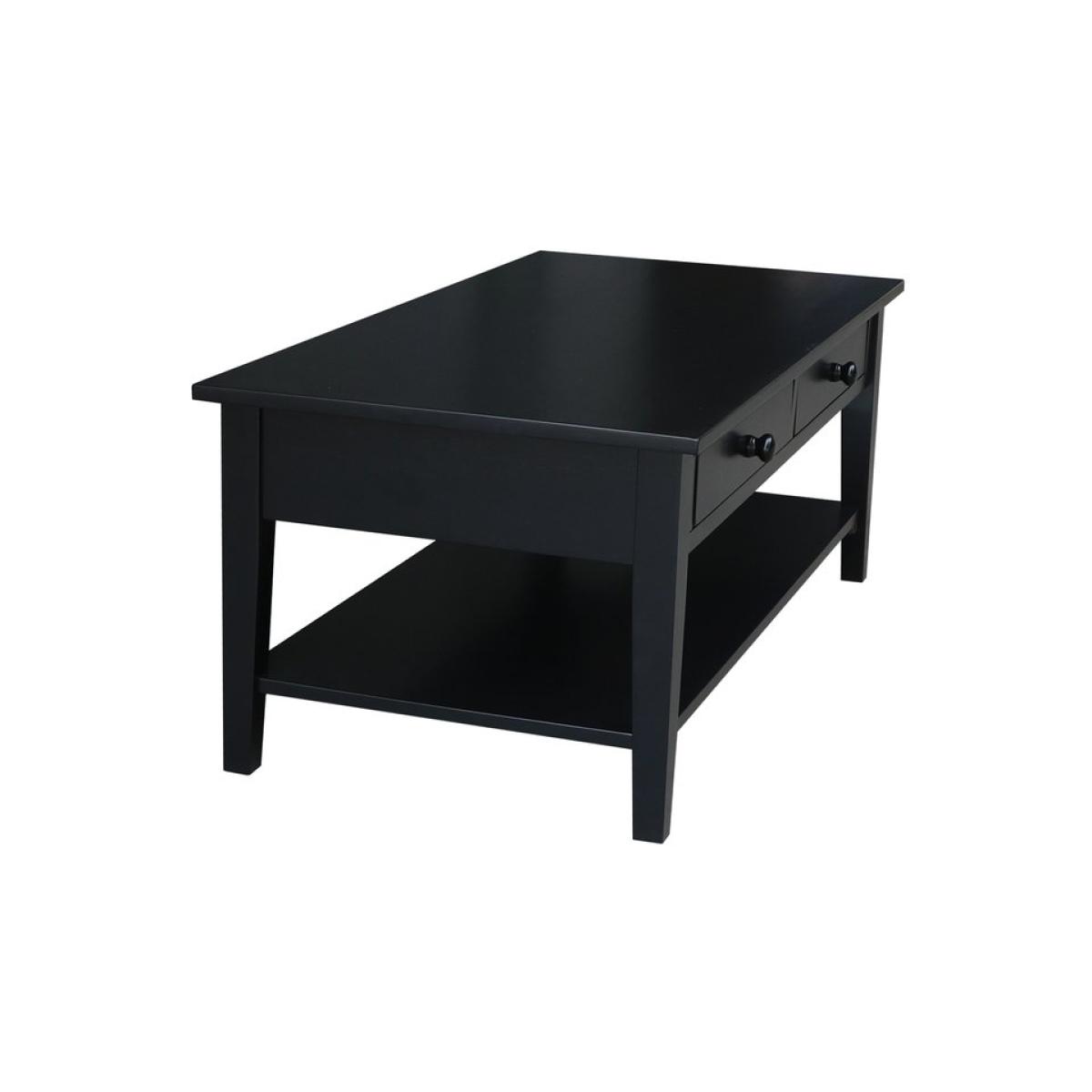 Destinations Collection - Spencer Coffee Table in Black - Image 4
