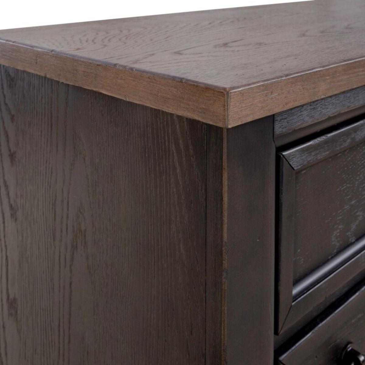 Americana Farmhouse 12 Drawer Chesser - Black - Image 10