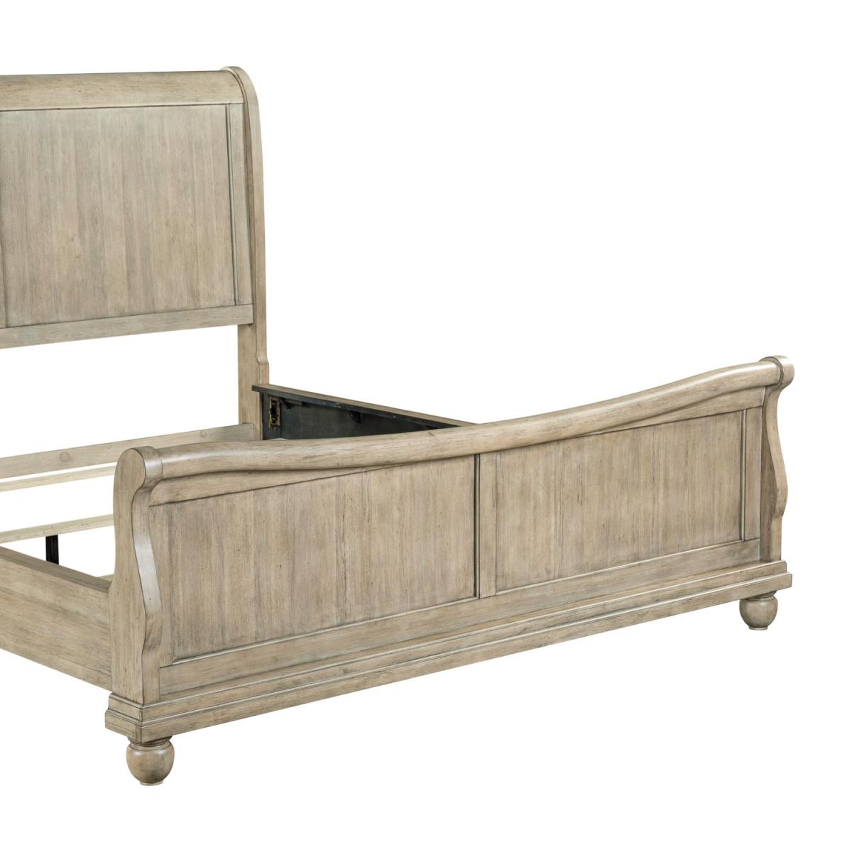 Rustic Traditions Queen Sleigh Bed - Image 8