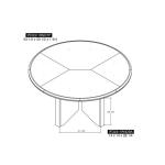 Novus lodge, Round Dining Table - Novus Lodge - Image 8