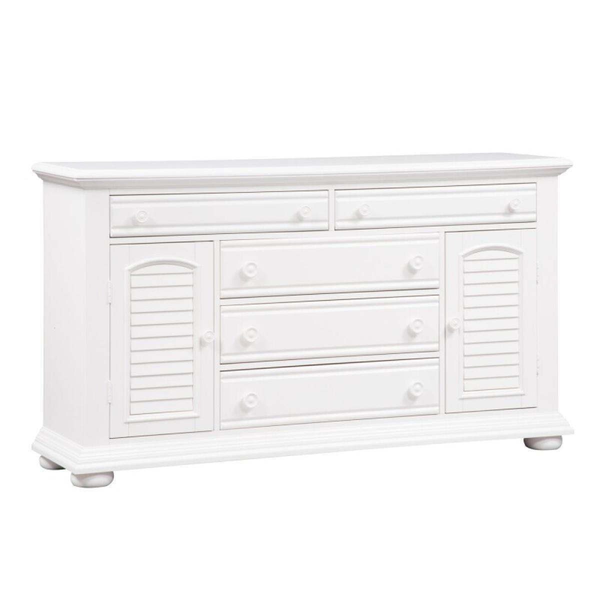 Summer House I 2 Door 5 Drawer Dresser - Image 3