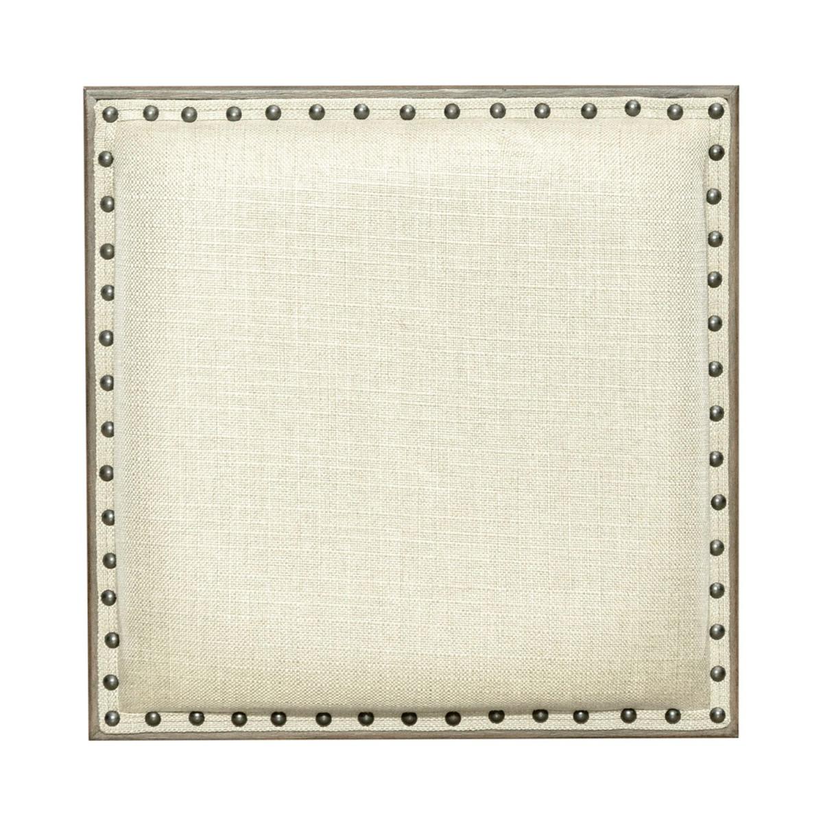 Americana Farmhouse Uph Console Stool - Image 5