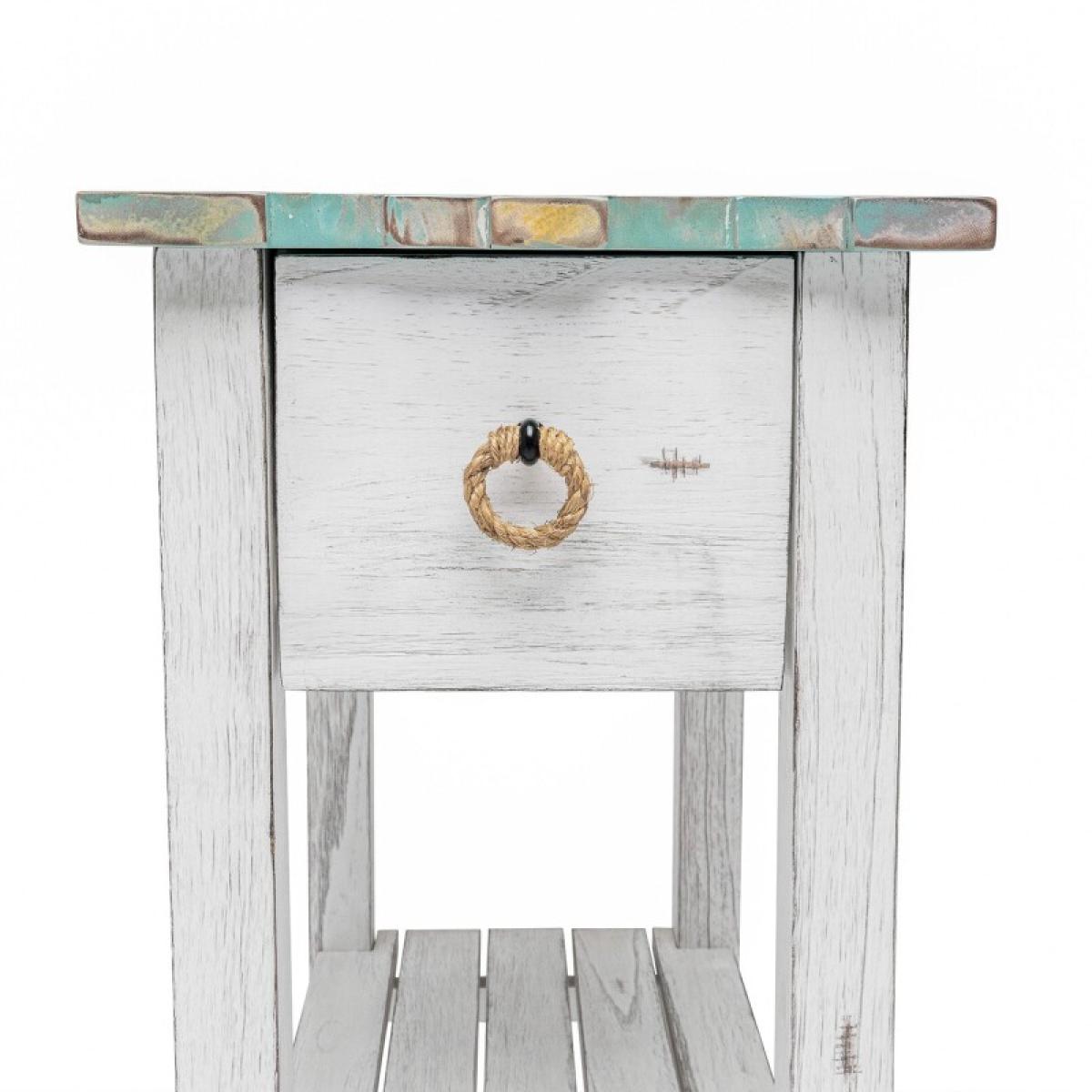 Picket Fence Chairside Table - Image 16