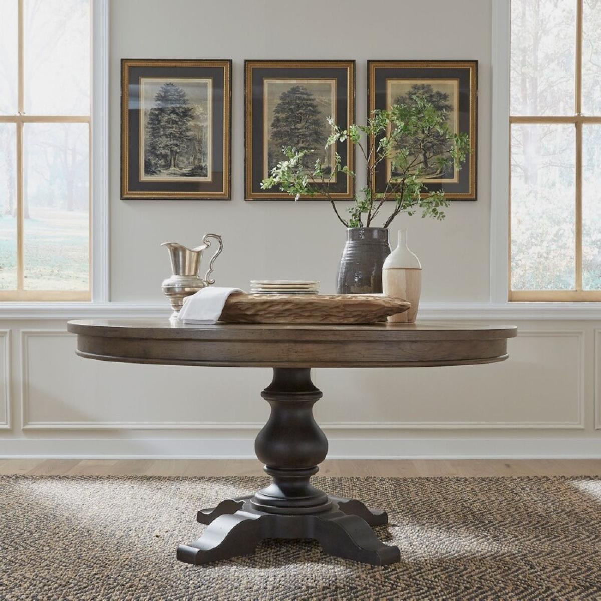 Americana Farmhouse Opt Pedestal Table - Image 2