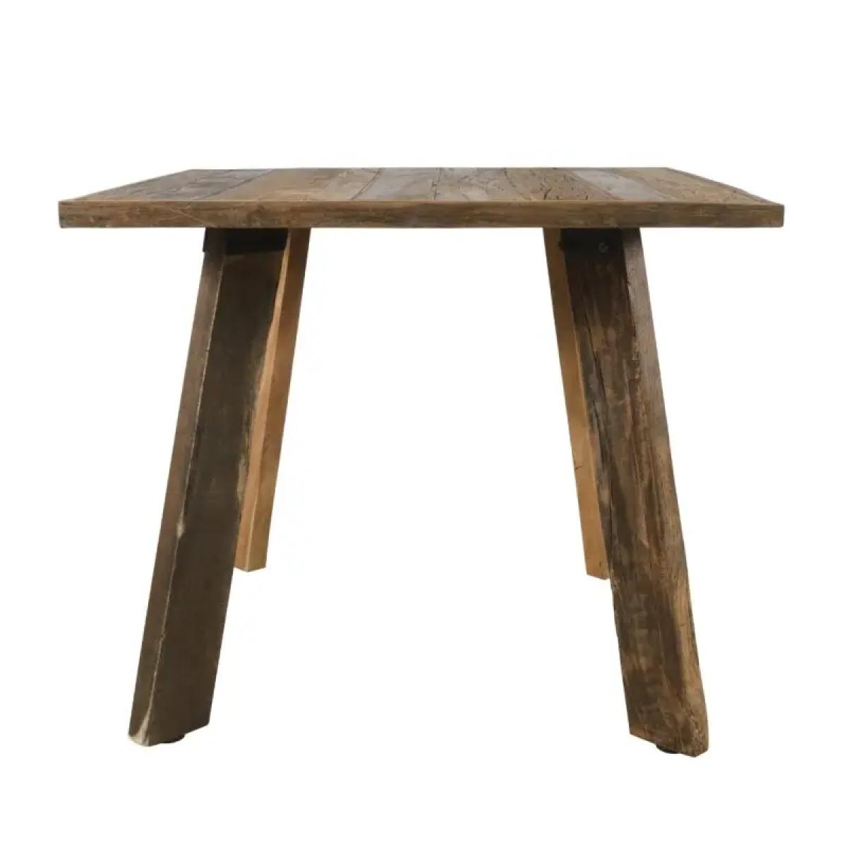 Reclamation Salvaged Wood Counter Table - Image 2