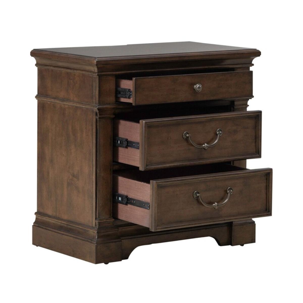 Arden Road Nightstand w/ Charging Station - Image 8