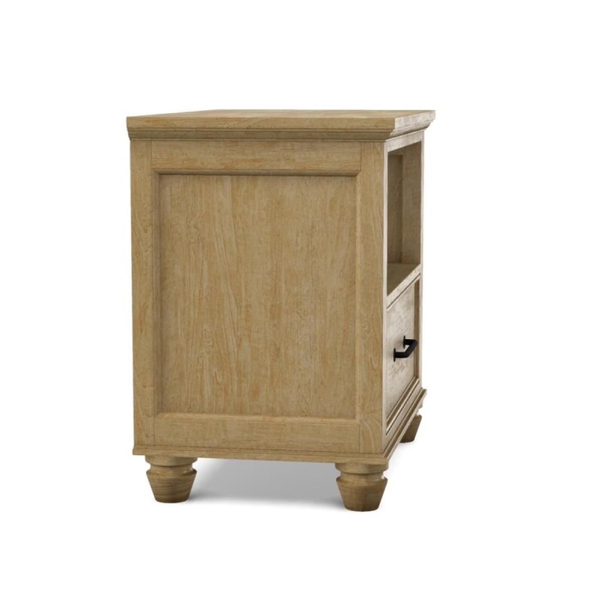 Vista Bedroom 1-Drawer Nightstand - Image 33