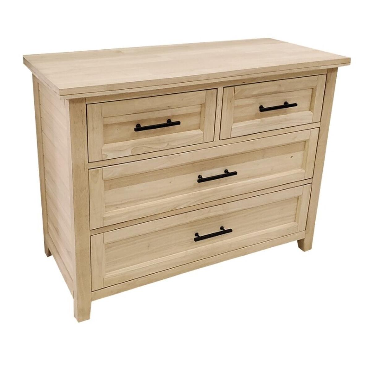 05544f44df58f712678d9fd36693284f Sanibel Bedroom - Four Drawer Chest - Image 1