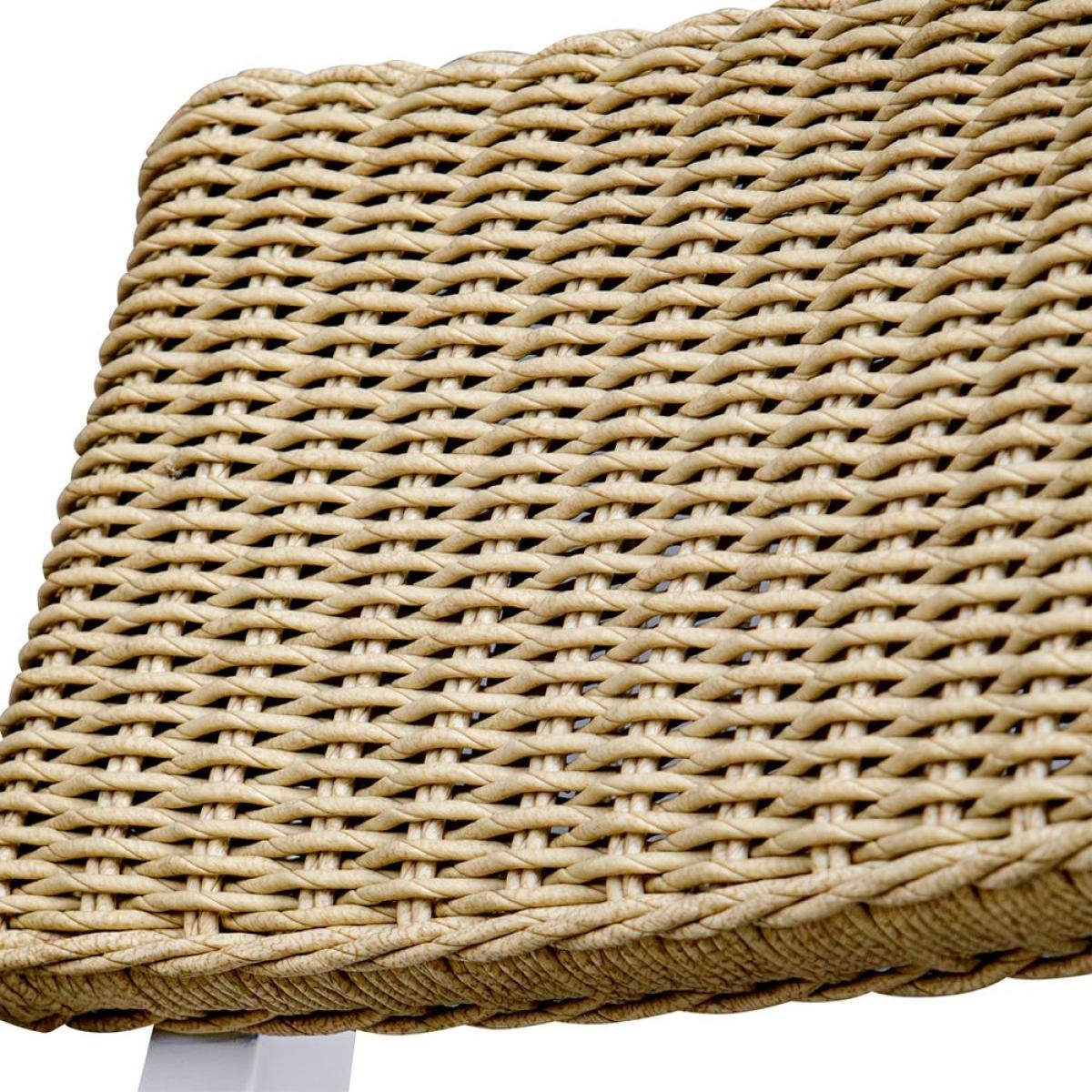 Calbas Outdoor Bar Stool, White - Image 11