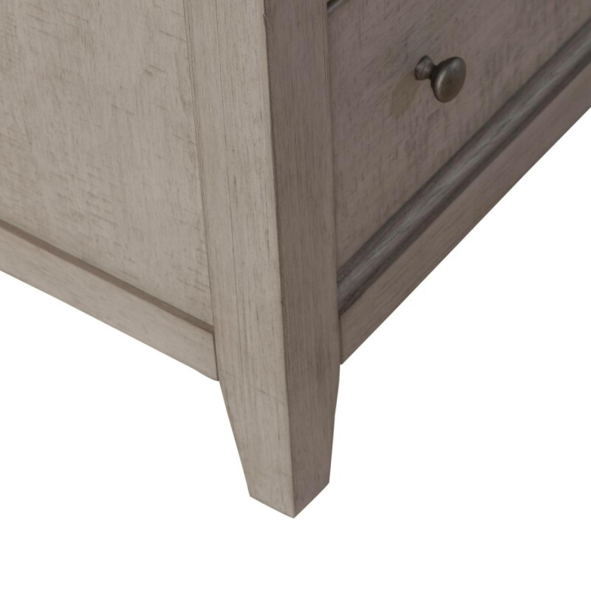 Ivy Hollow 3 Drawer Bedside Chest w/ Charging Station - Image 14