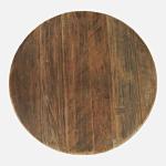 Reclamation Salvaged Wood Round Coffee Table - Image 9