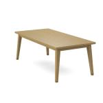 Mid Century Moden Solid Table w/ Flared Legs - Image 11