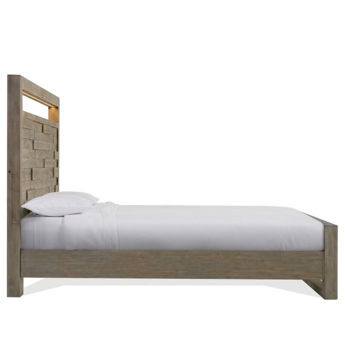 Intrigue Queen Led Panel Bed - Image 12