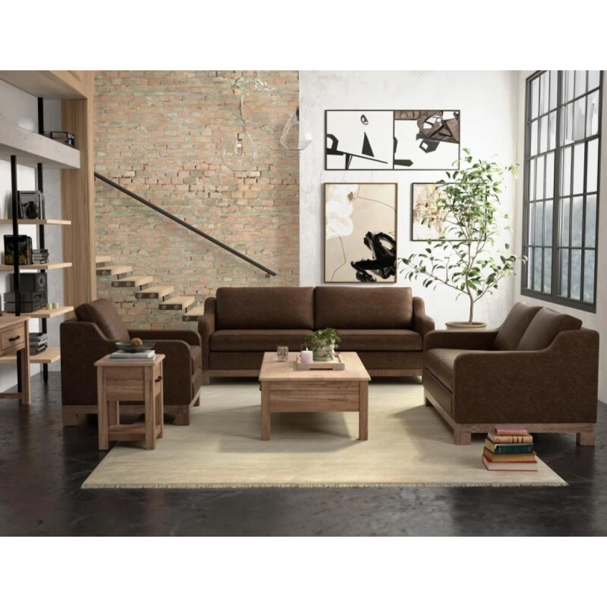 Samba Wooden Frame & Base, Sofa - Image 4