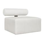 Bolster Back Outdoor Sofa, Armless - Image 3