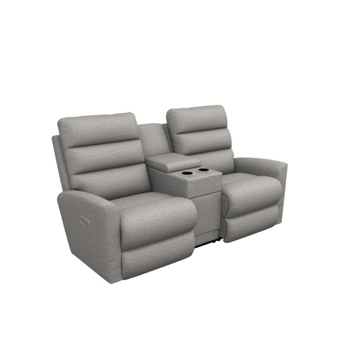 Liam Power Wall Reclining Loveseat W/ Headrest & Console - Image 2