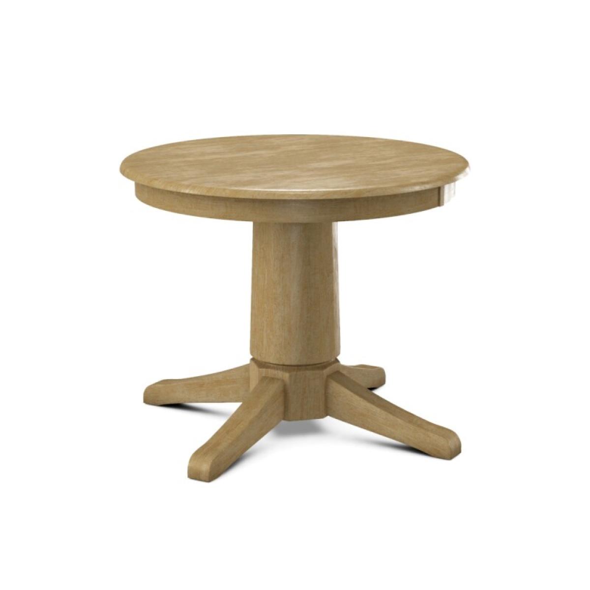 Build Your Own Pedestal Table w/ 30"H Transitional Pedestal for Solid Tops - Image 44