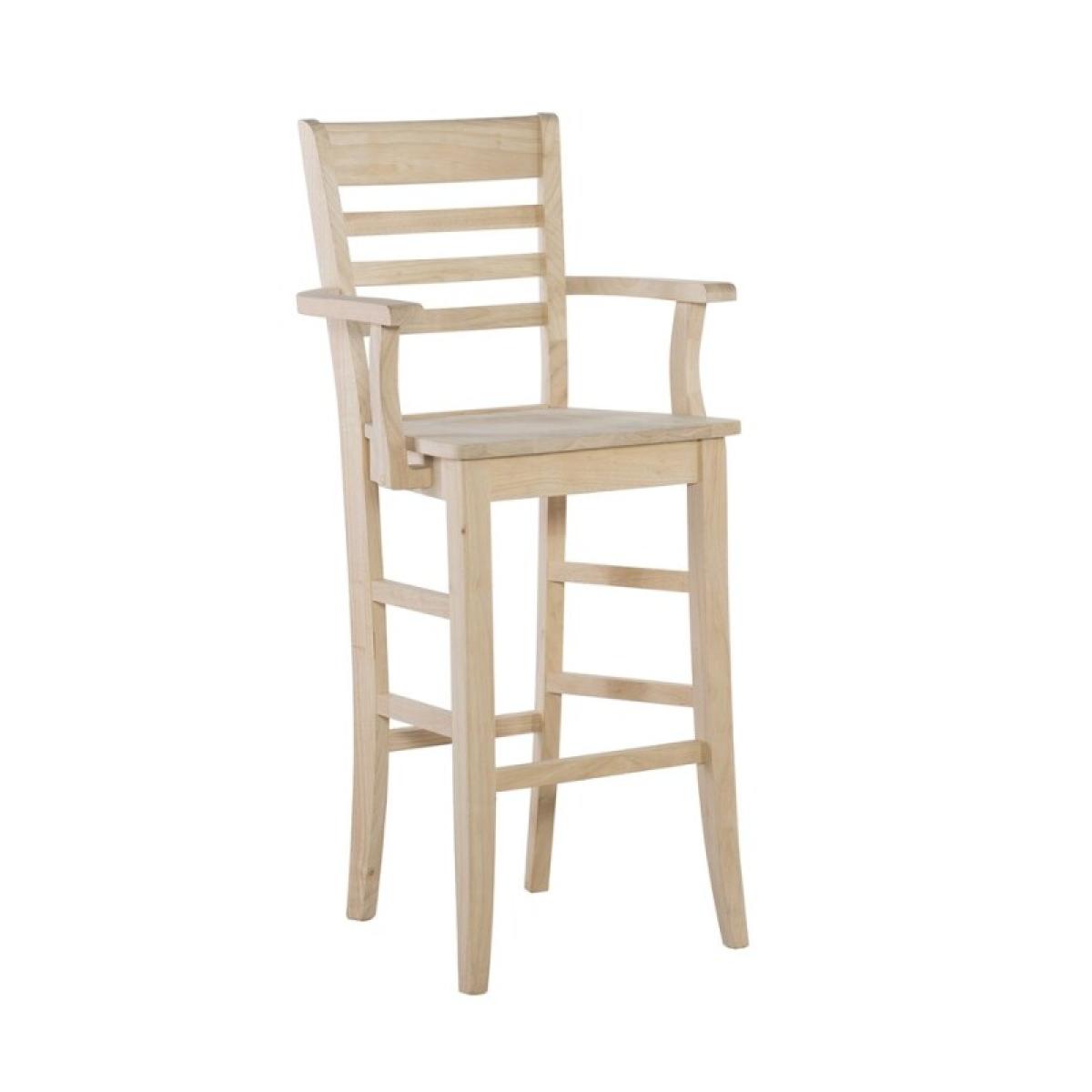 30" Roma Bar Stool w/ Arms - Image 2