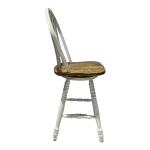 Carolina Crossing Windsor Swivel Counter Chair - White - Image 5