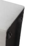 Accent Dining Chair w/ Casters - Ivory - Image 2