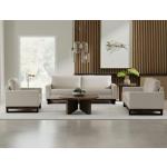 Metal & Wood Base, Loveseat - Blackburn - Image 5