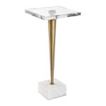 Campeiro Drink Table, Brass