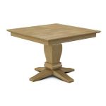 Build Your Own Pedestal Table w/42" Square Top w. Reverse Bevel Edge - Image 19