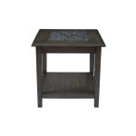 Grey Mosaic End Table