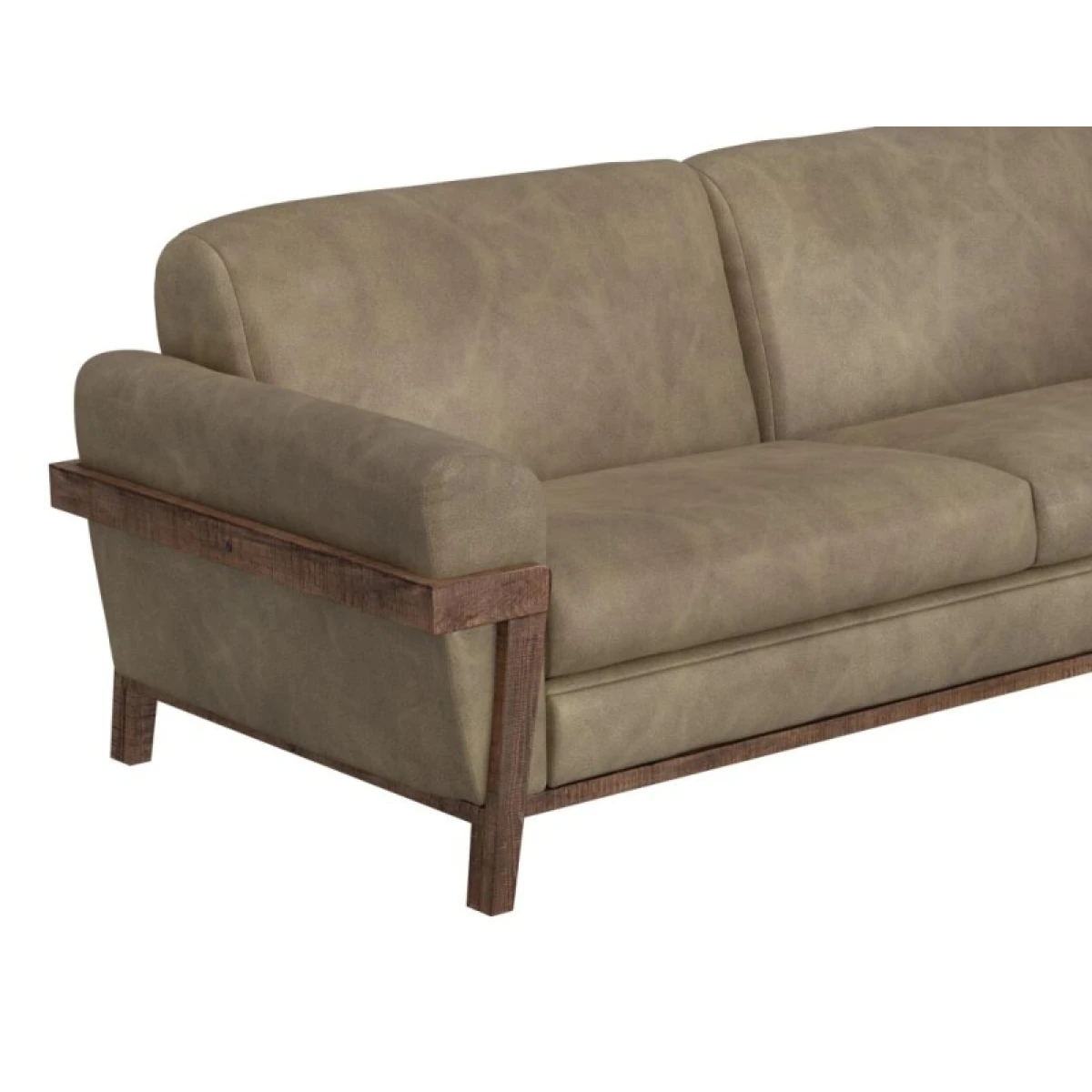 Wooden Frame & Base, Sofa - Loft Brown - Image 6