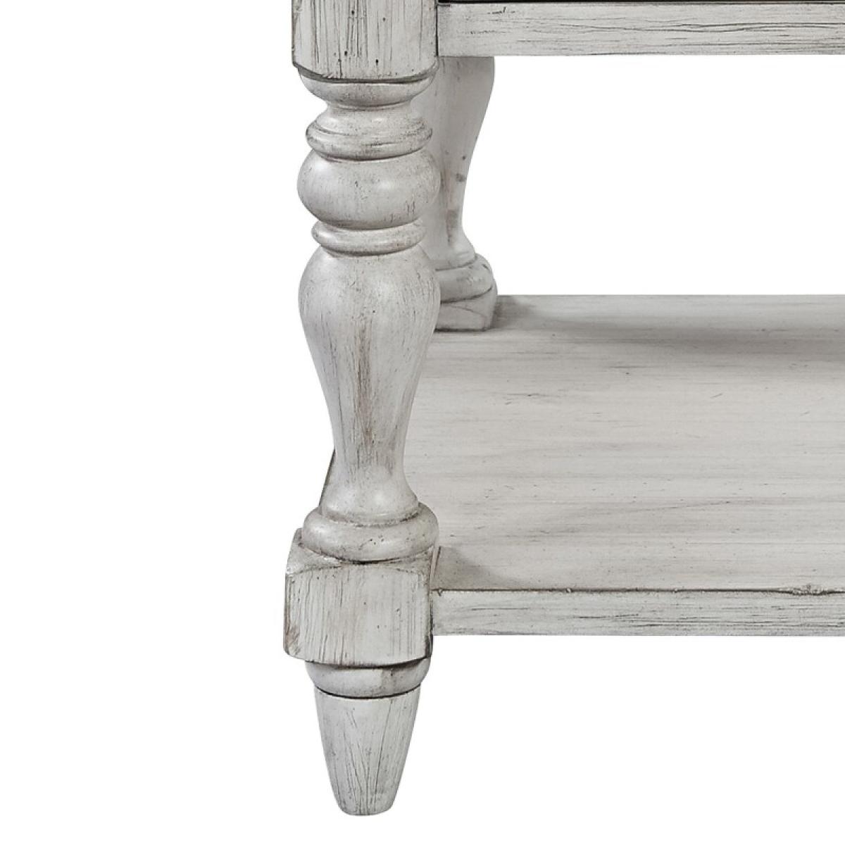 Farmhouse Reimagined 1 Drawer Night Stand - Image 8