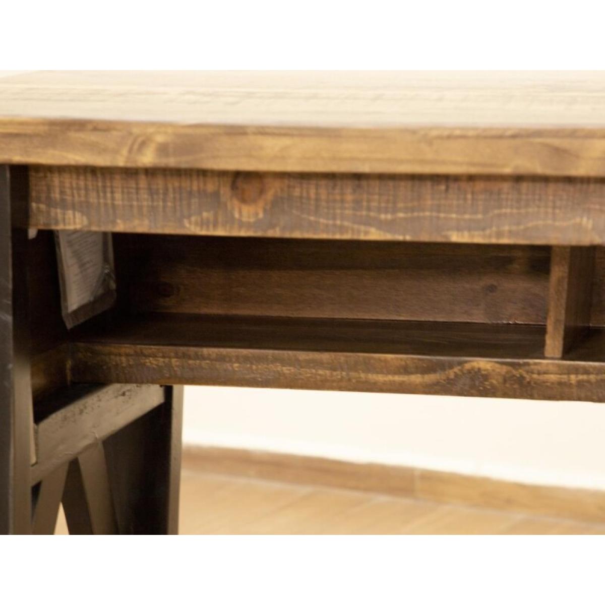 Counter Height Sofa Table - Loft Brown - Image 4