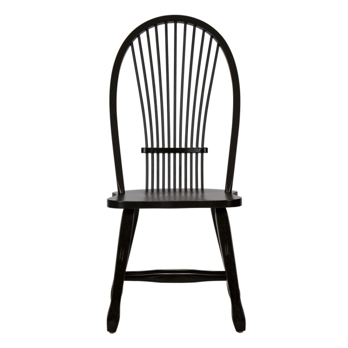 Treasures Sheaf Back Side Chair - Black - Image 3