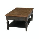 Home Accents - Vista Coffee Table in Hickory & Coal - Image 5