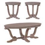 Greystone Mill 3 Piece Set (1-Cocktail 2-End Tables) - Image 3