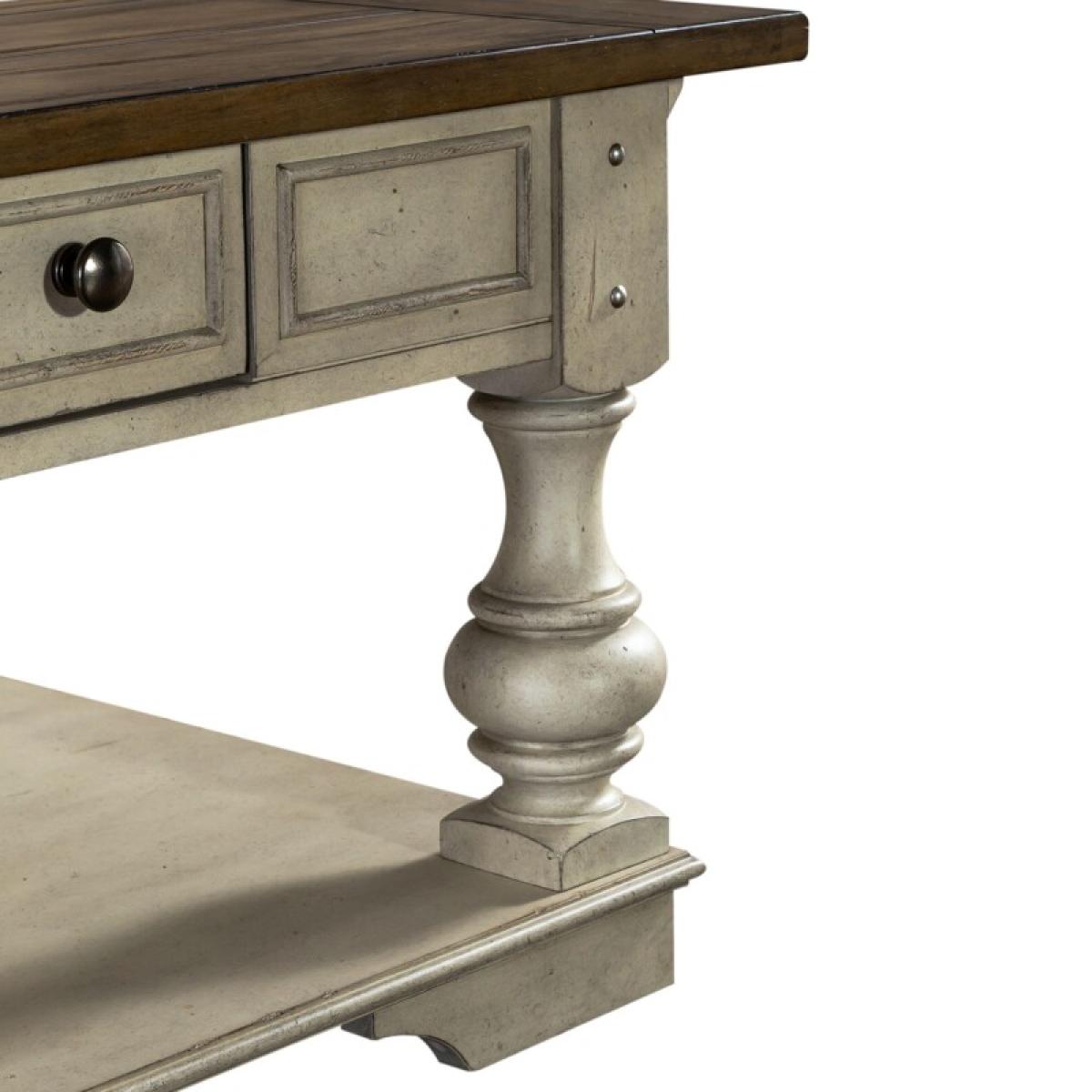 Morgan Creek Drawer Square Cocktail Table - Image 9