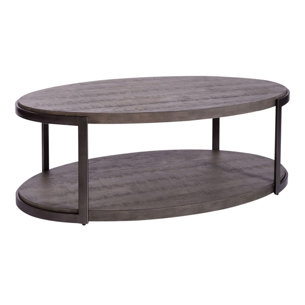 Modern View Oval Cocktail Table - Image 3