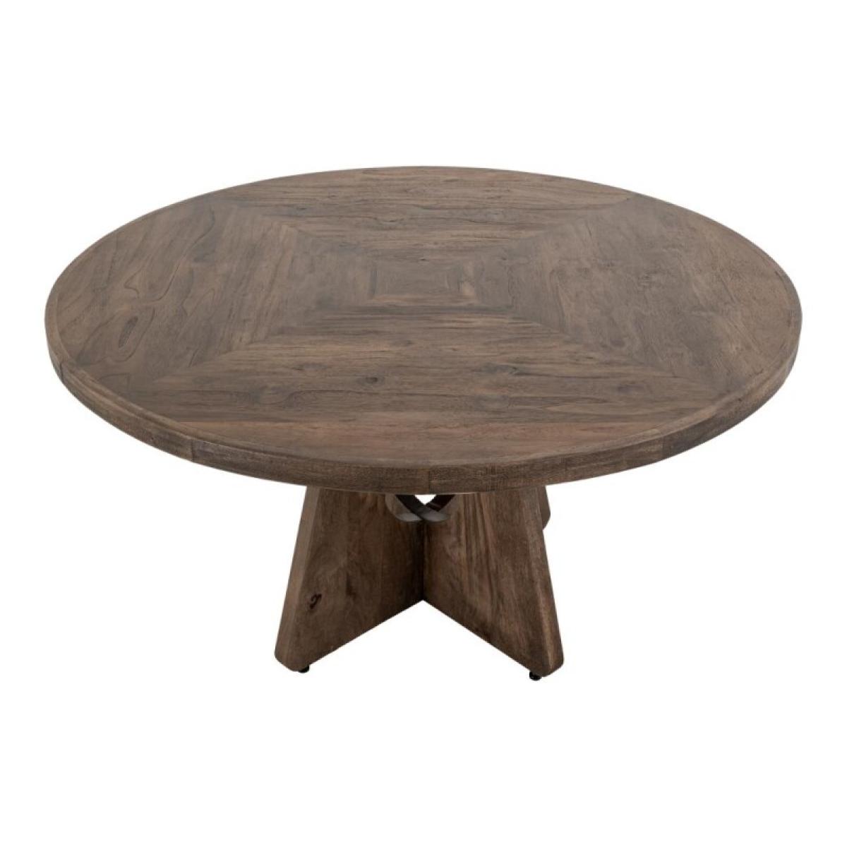 Cross Table Base - Natural Teca - Image 4