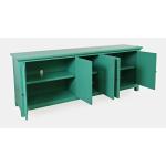 Isabella 86" Mirrored Accent Cabinet