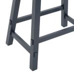 Creations 24 Inch Sawhorse Counter Stool- Navy - Image 7
