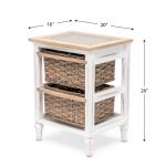 Island Breeze 2-basket Storage Cabinet - Image 11