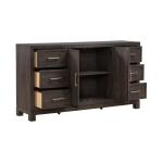 Modern Edge 2 Door 6 Drawer Dresser - Image 8