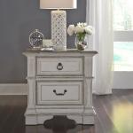 Abbey Park King California Sleigh Bed, Dresser & Mirror, Night Stand - Image 7