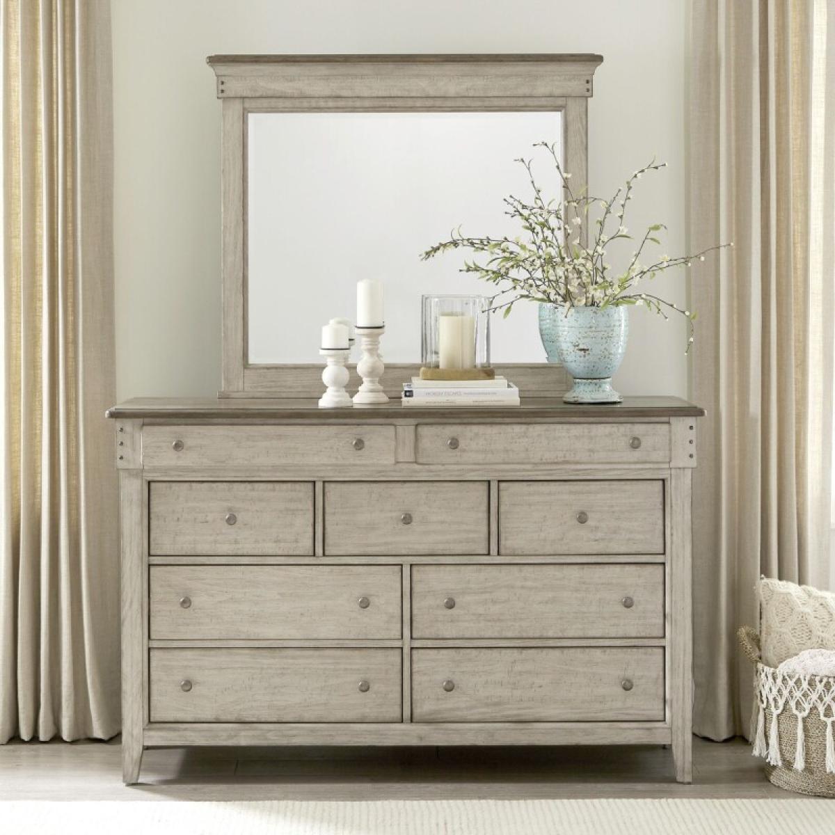 Ivy Hollow Dresser & Mirror - Image 2