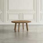 Reclamation Salvaged Wood Round Coffee Table - Image 5