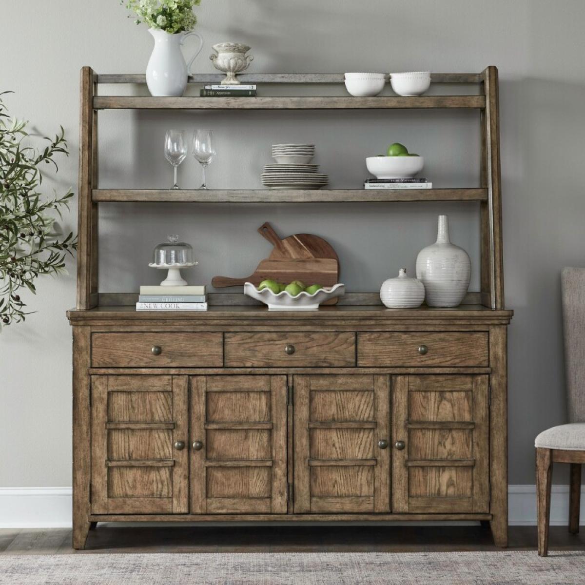 0973fc188f8bd5c6cd021289a5b5e582 Carolina Park Server & Hutch - Image 1