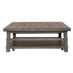 Modern Farmhouse Oversized Square Cocktail Table - Image 5